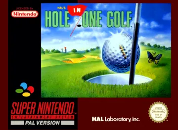 HAL's Hole in One Golf (Europe) box cover front